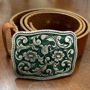 Gap vintage belt green enamel. Size medium